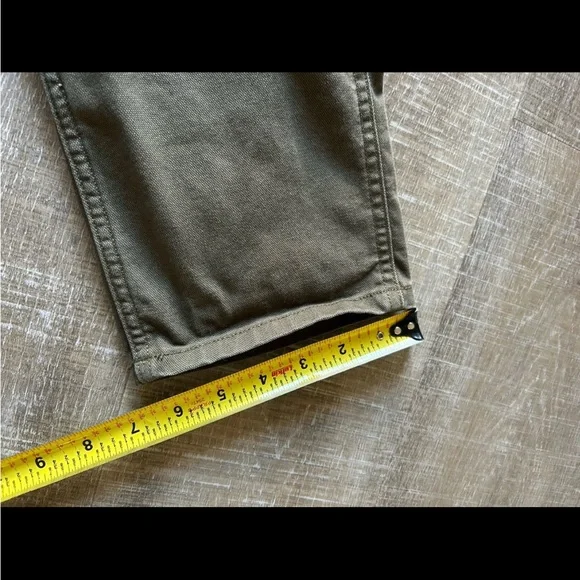 REI Cooperative Trailsmith Double Knee Utility Canvas Overalls Women’s 0 Green - Picture 11 of 14